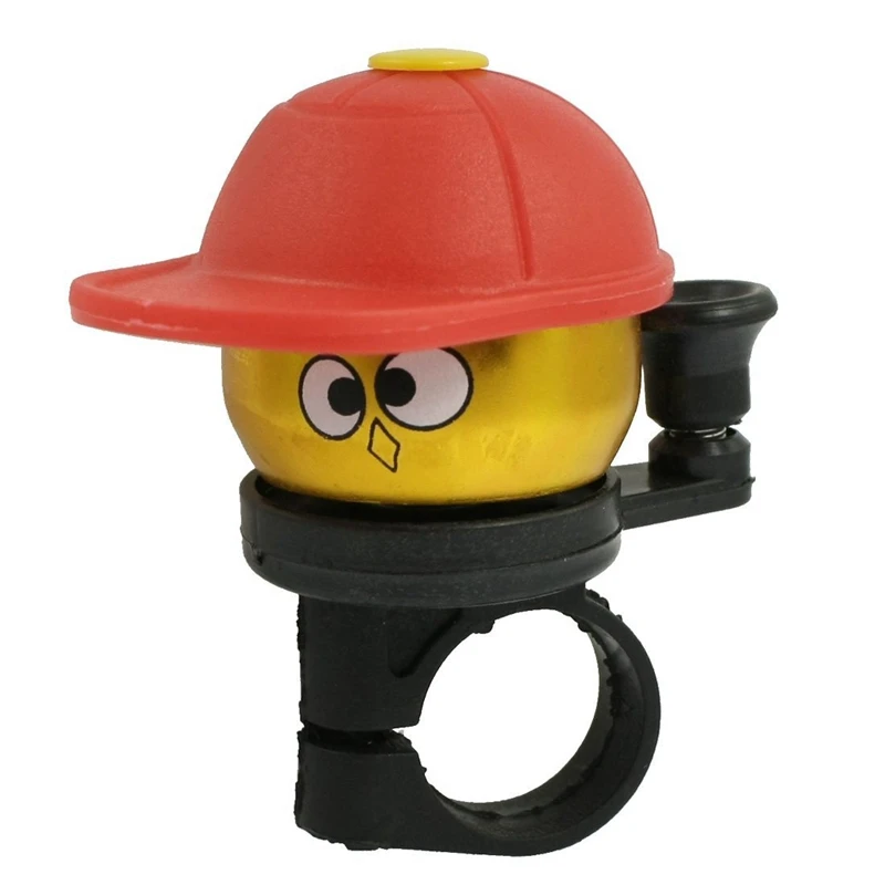 

SODIAL(R) Gold Tone Red Hatted Cartoon Boy Design Alloy Housing Bike Bicycle Bell Ring