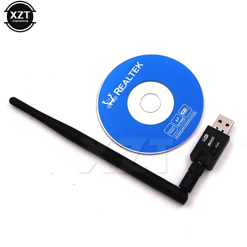 5 дБи USB мини беспроводной 300 Мбит/с сетевой LAN адаптер карта WIFI 802.11n/g/b PCB антенна