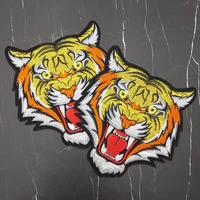 fashion embroidery personality domineering small tiger animal patch ironing on clothing jacket t shirt decoration accessories