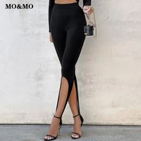 momo 2021 springsummer new hot womens wear pure color foot sexy pit pants pants women