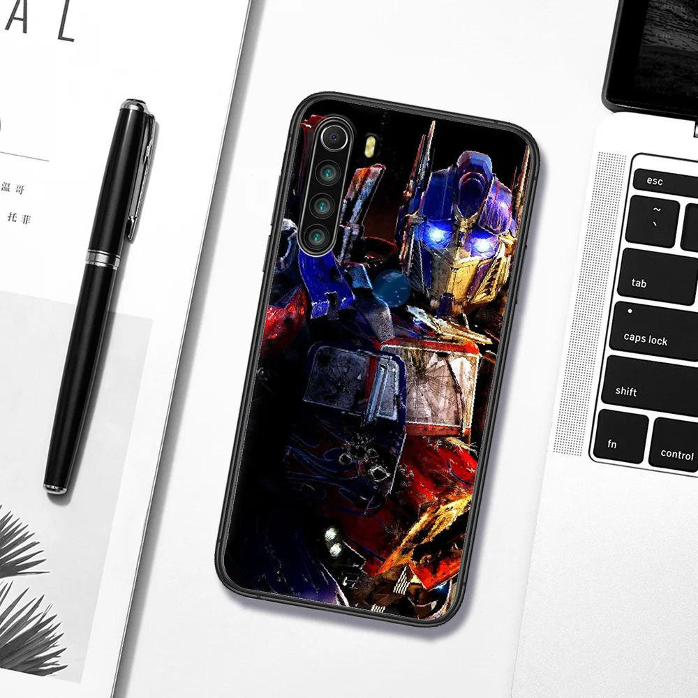 

Transformers Bumblebee Optimus Prime Phone Case Cover Hull For XIAOMI Redmi 8 9 9C Note 6 7 8 9 9S K20 K30 K40 Pro Plus black