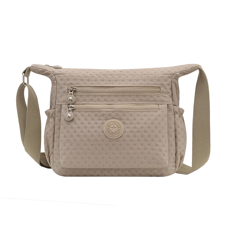 

Women Casual Nylon Shoulder Bag Large Capacity Waterproof Crossbody Shoulder Bags Light and multifunctional Lady Messenger Bag