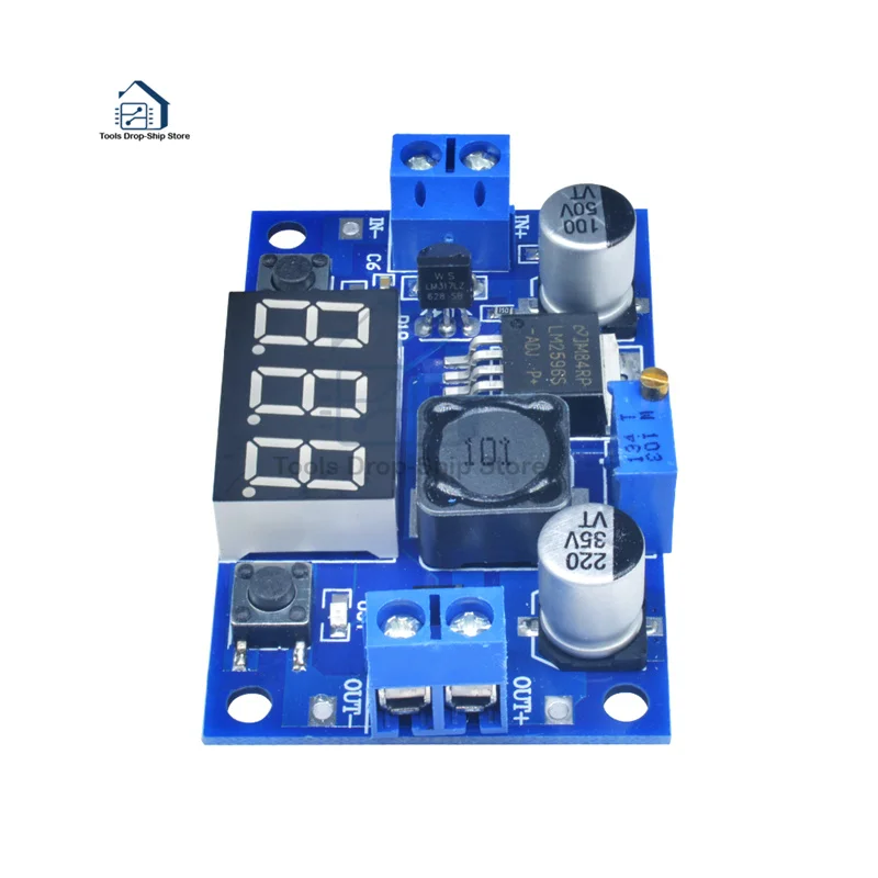 DC-DC понижающий модуль LM2596 DC/DC 4 0 ~ 40V до 1 25-37V Регулируемый регулятор напряжения