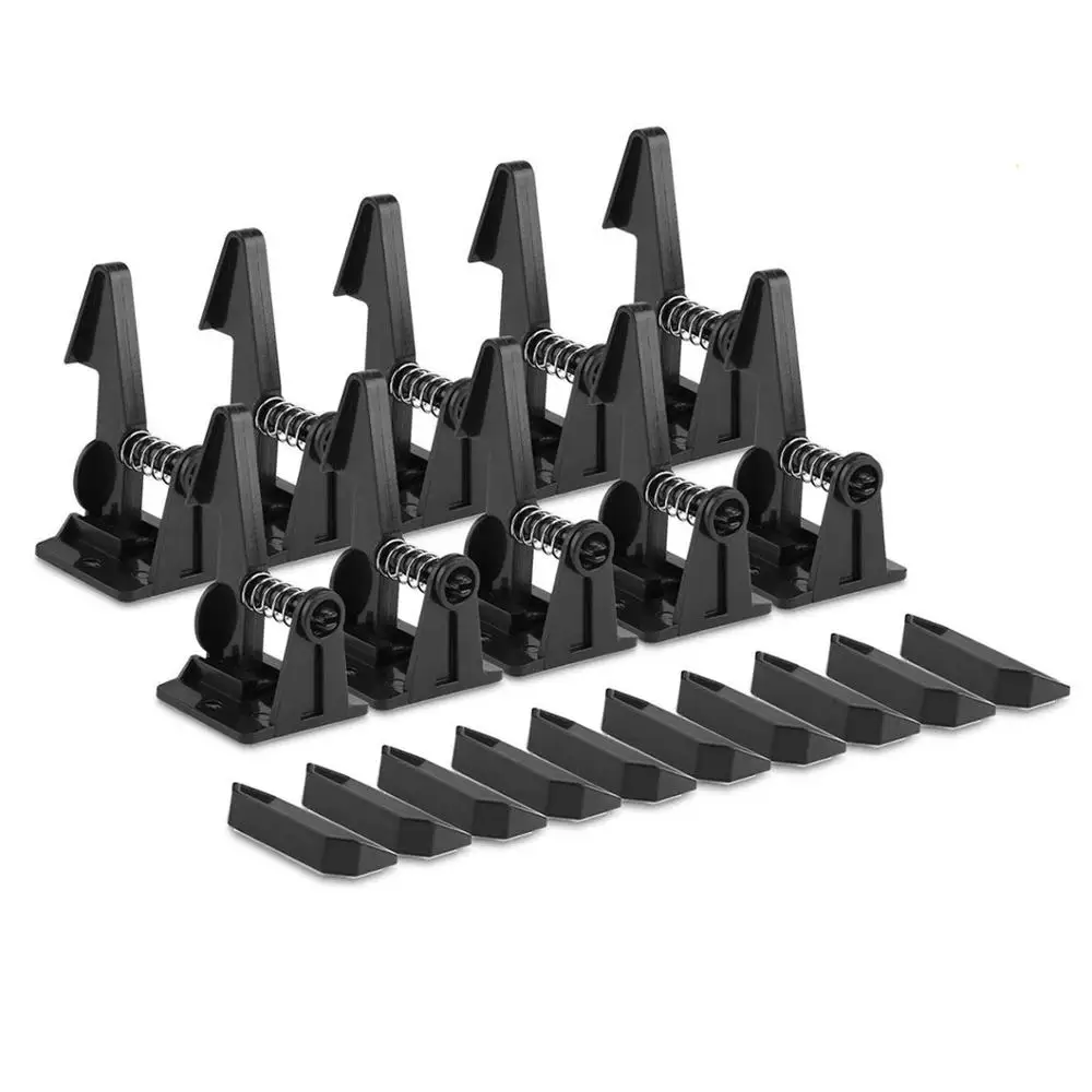 3M black 10PCS TUSUNNY 10/20 шт замок для детской безопасности, замок для детской безопасности, замок для детской защиты, замок для ящика - Цвет: 3M black 10PCS