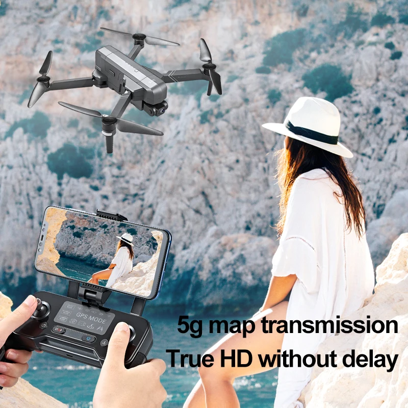 

SJRC F11 4K Pro GPS 5G WIFI 1.2KM 4K HD Camera 2-Axis Electronic Stabilization Gimbal Brushless Foldable RC Drone Quadcopter RTF