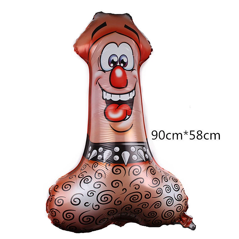 Big Willy Foil Balloon Inflatable Penis Boobs Ballons Bachelorette Party Bride To Be Globos Hen Night Adult Supplies | Дом и сад