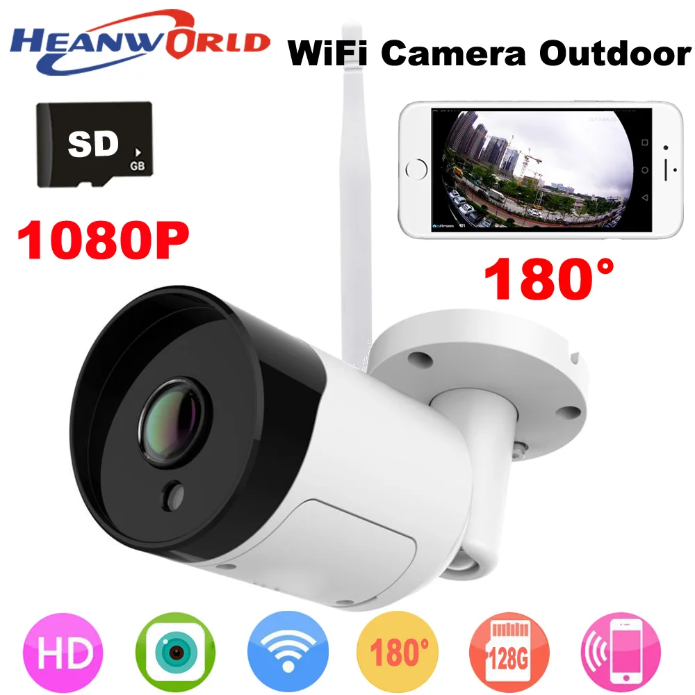 IP камера Heanworld 180 МП с объективом рыбий глаз 1080 градусов|Камеры видеонаблюдения| |