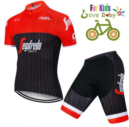 2018 трекинг черный красный Летний дышащий и быстросохнущий Детский комплект для