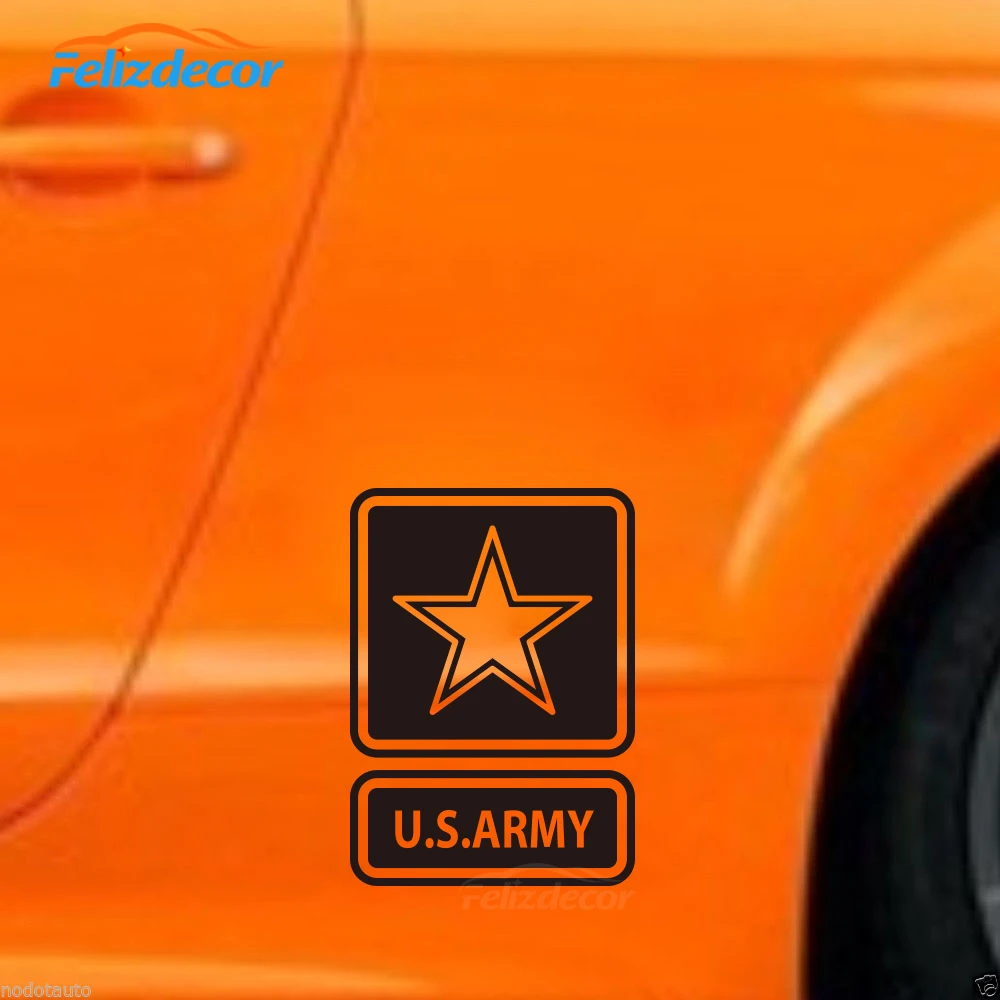 Армии США декорированный звездами кузовных наклеек и Графика наклейка на окно