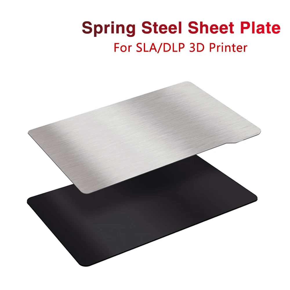 Пружинная стальная листовая пластина, гибкая магнитная наклейка, гибкая Тепловая платформа, детали для 3D принтера для DLP/SLA Mono X LD-002H