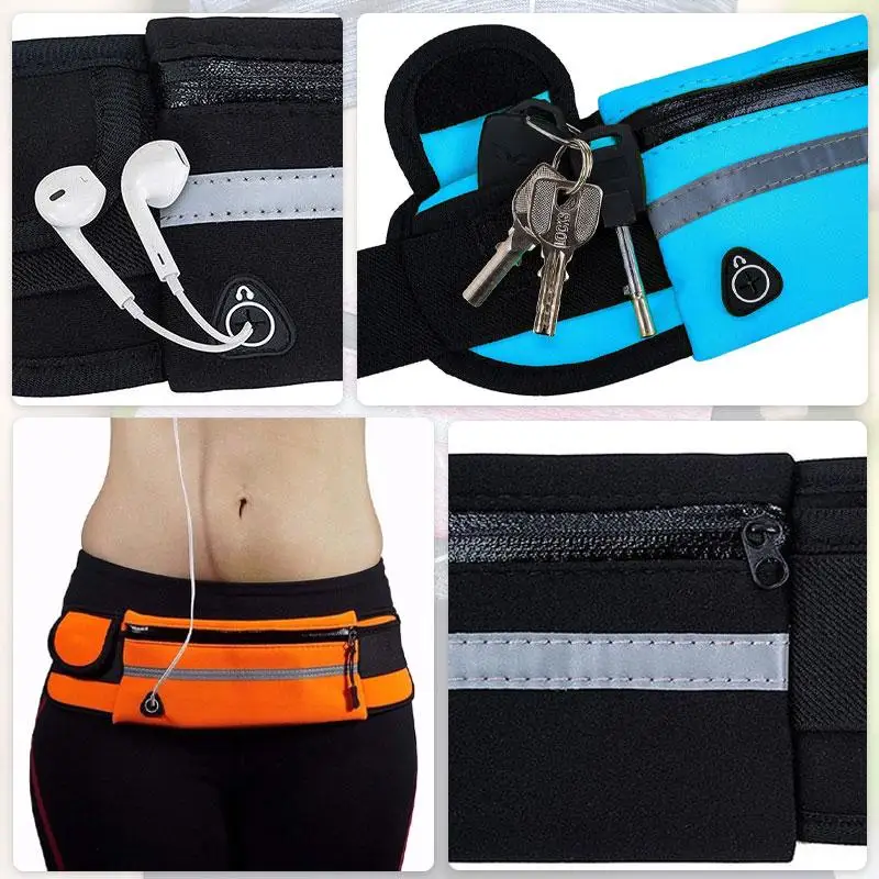 Новинка 2021 Спортивная поясная сумка для улицы бега карманная портативная