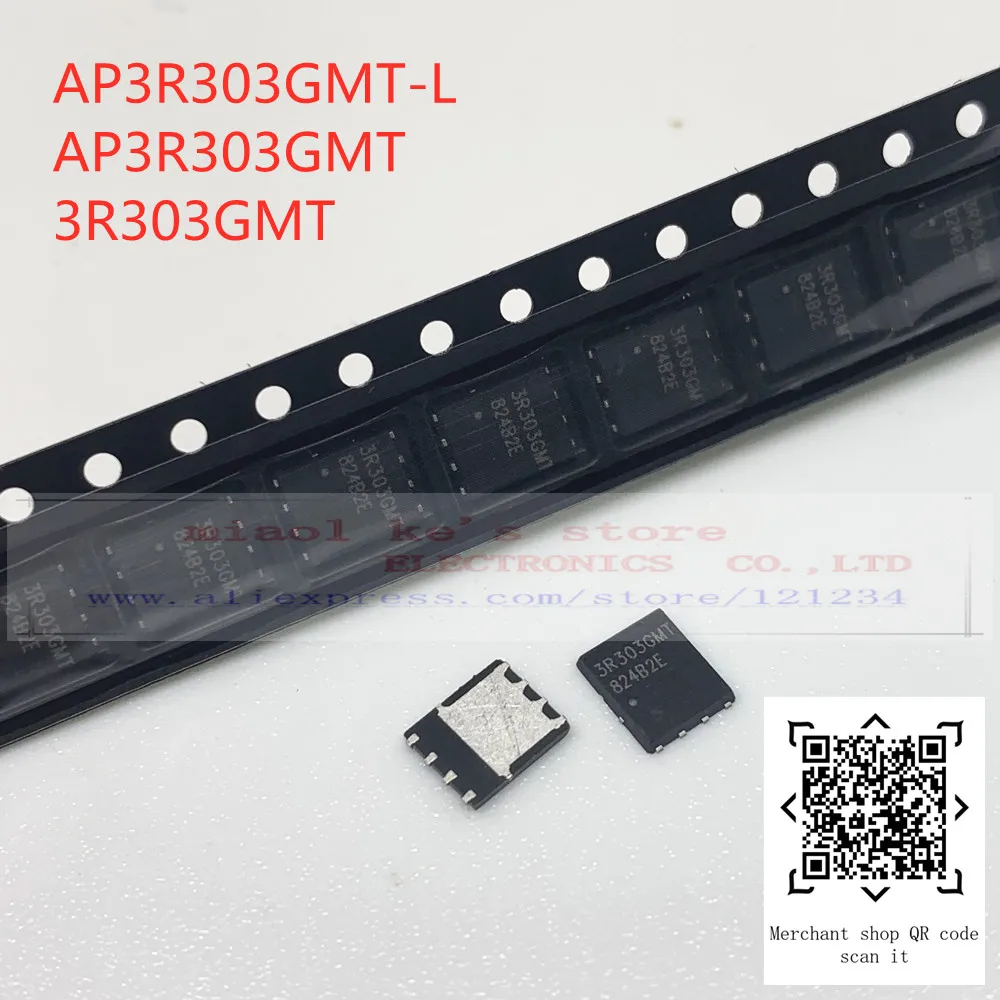 

[ 10pcs ]100%New original: 3R303GMT AP3R303GM AP3R303GMT AP3R303GMT-L QFN8 - Field effect transistor