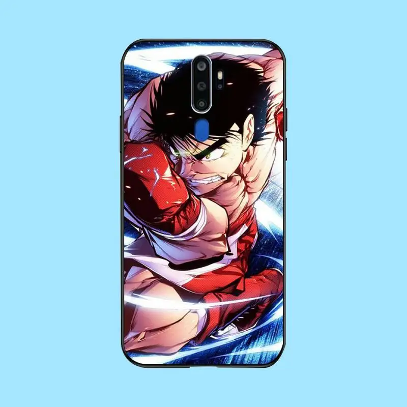 

NBDRUICAI Anime Hajime no Ippo boxing DIY Painted Bling Phone Case For Oppo A5 A9 2020 A11x A71 A73S A1K A83 case