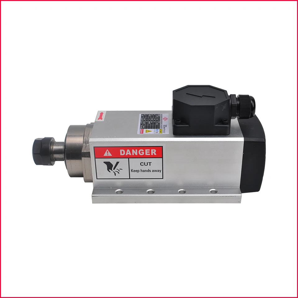 2.2KW CNC шпиндель 220В 400 Гц с воздушным охлаждением мотор шпинделя Гравировальный