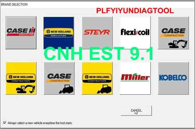 Новые голландские электронные сервисные инструменты(CNH EST 9,1 дилер/инженерный уровень)+ Активатор+ отключается+ диагностические процедуры