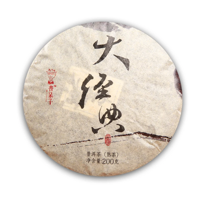 Большой Классический * 2013 Китайский Пу эрх чай DR. Чай Состаренный спелый ПУ торт 200