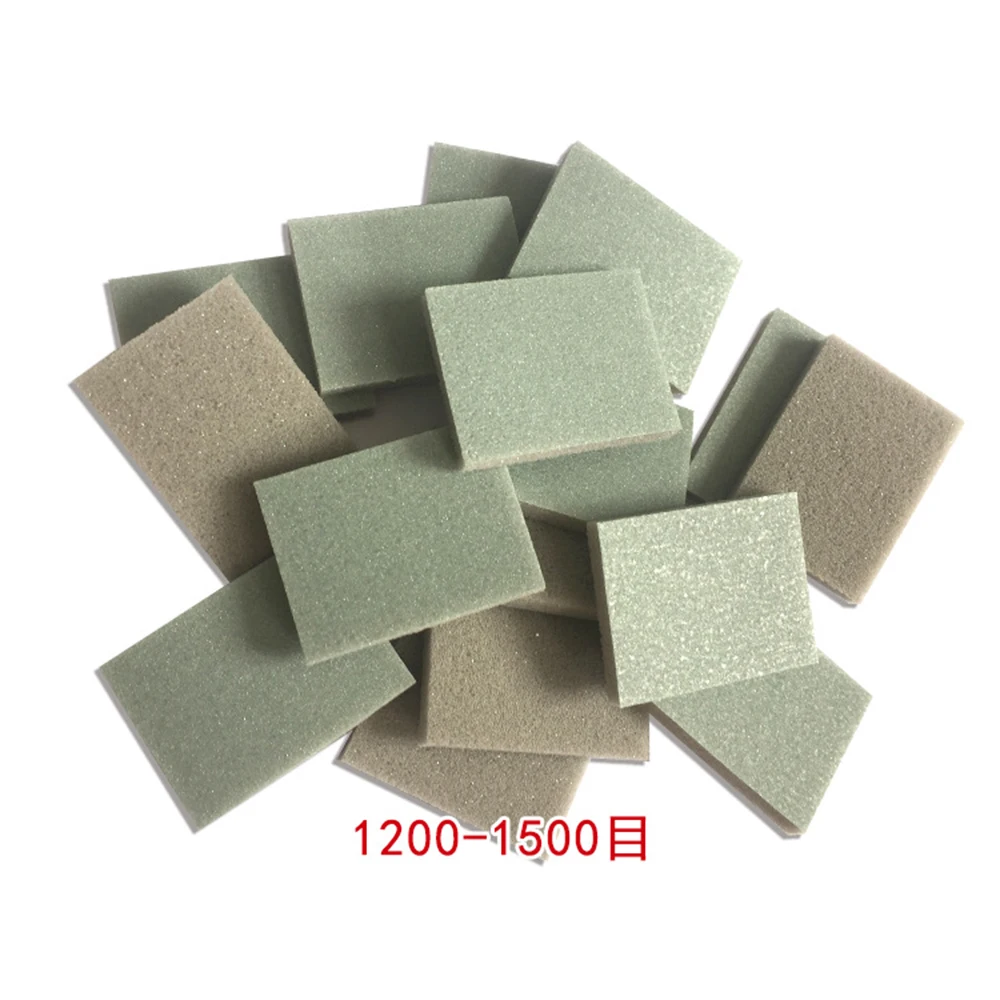 

Sponge Sandpaper Grit 300 400 500 600 800 Wall Grinding Block Sandpaper Craft Model Paint Polished Sand Brick Kitchen Cleaner