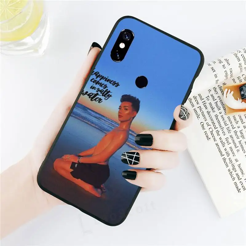 

James Charles Makeup blogger high quality Phone Case cover For Xiaomi Redmi note 7 8 9 t k30 max3 9 s 10 pro lite