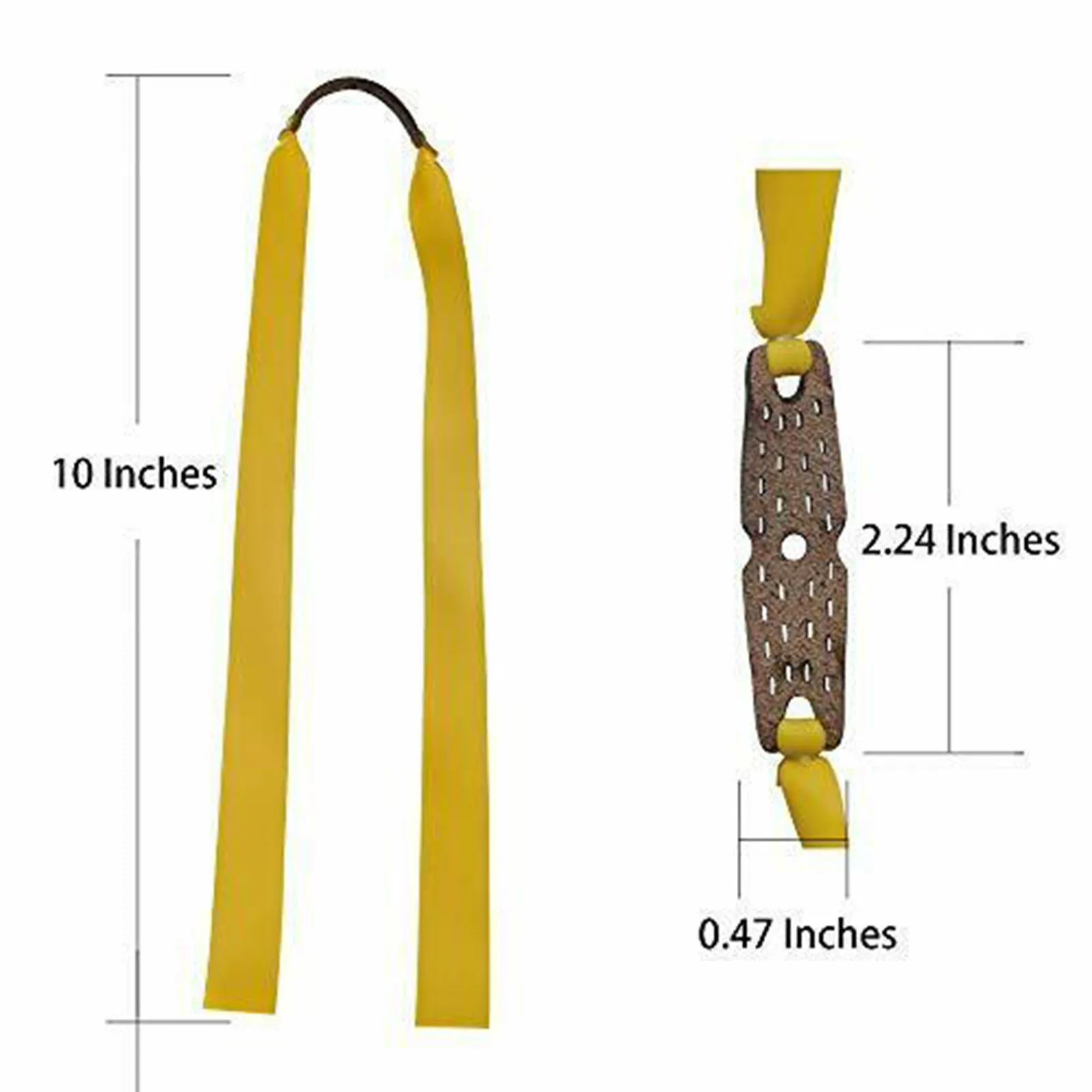 Эластичные резинки для рогатки 0 75 мм 6 шт. |