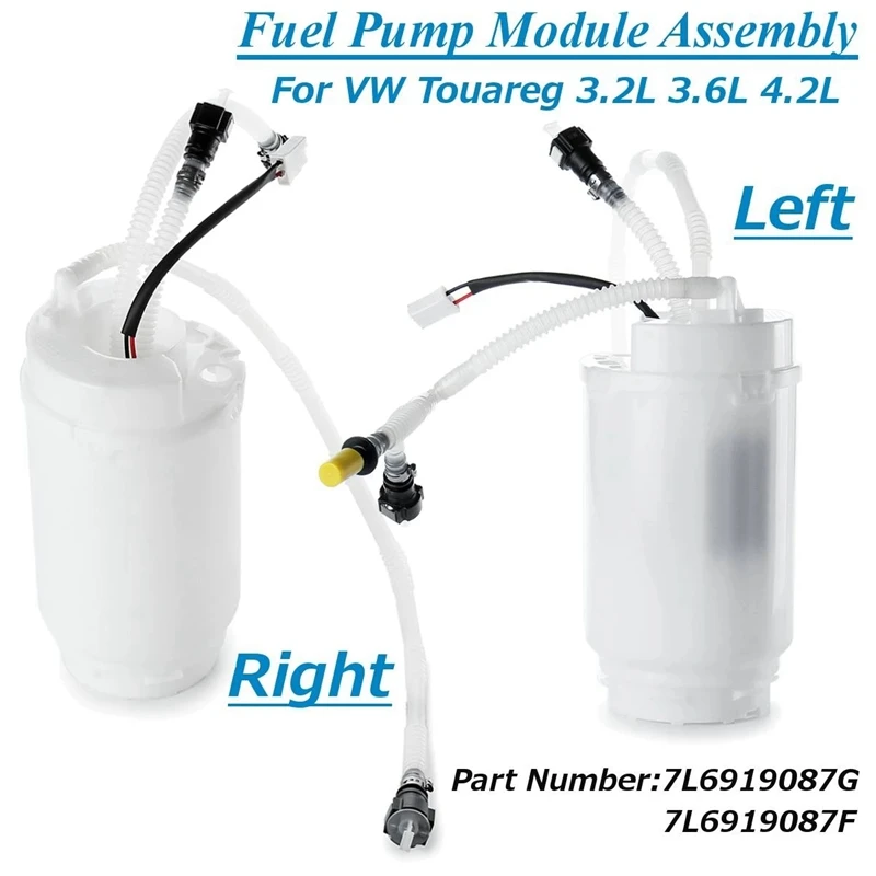 

Left+Right Fuel Pump Module Assembly Unit for Touareg 3.2L 3.6L 4.2L 2002-2006