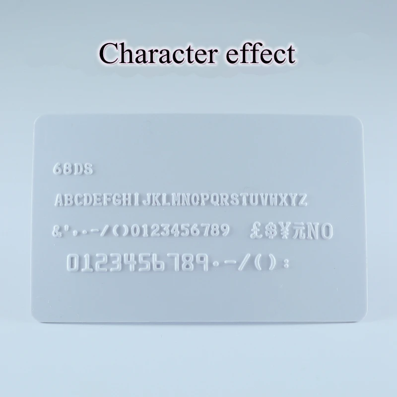 Convex Coder Stamping Machine Encoder VIP Membership Card Typewriter PVC Manual Embossing | Printers