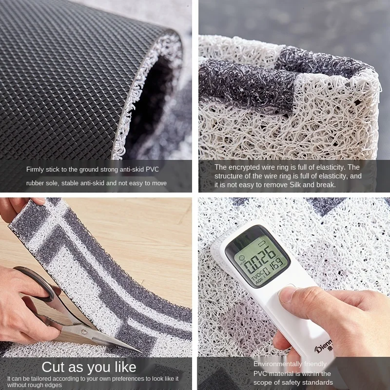 Коврик для входной двери с геометрическим дизайном коврик ванной напольный