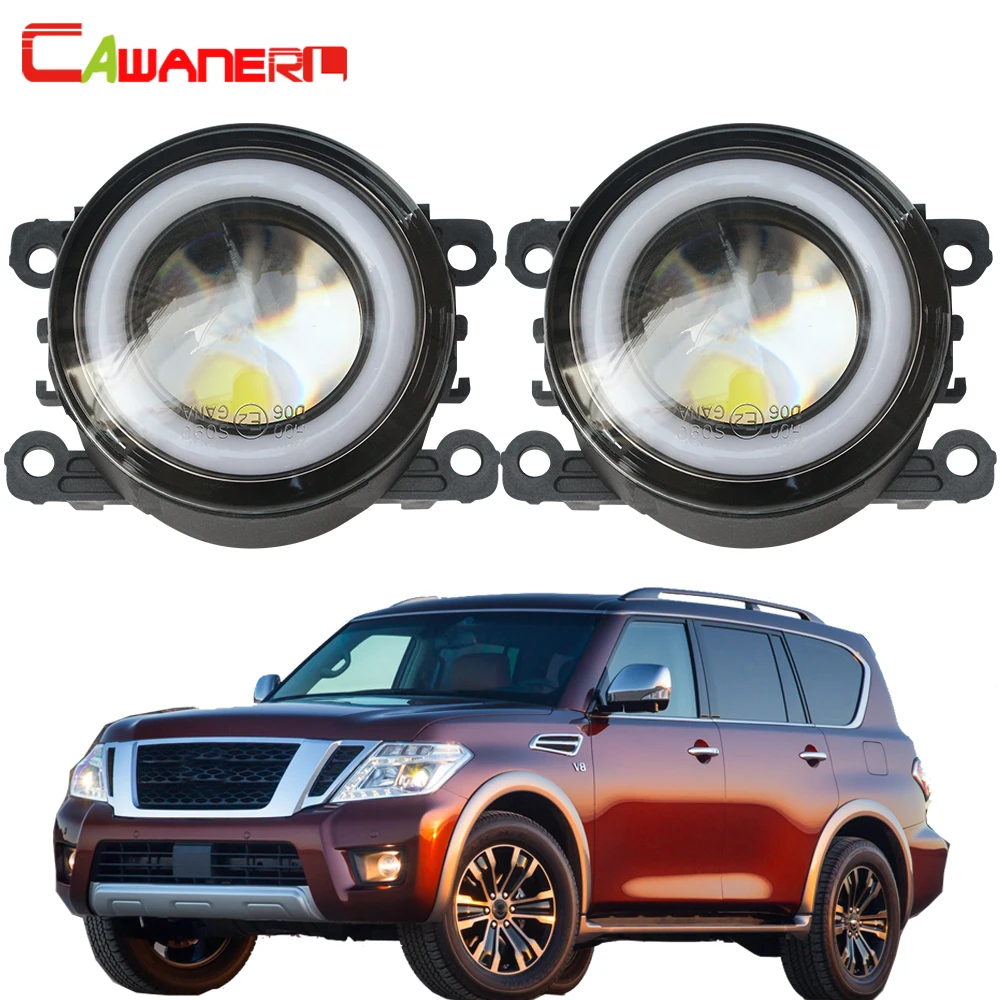 Cawanerl для Nissan Armada 2003 2008 Автомобильный светодиодный противотуманный светильник