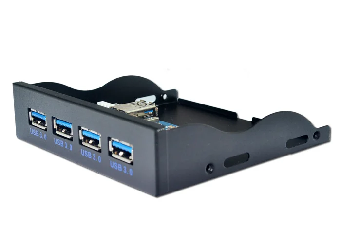 

USB3.0 front panel 19-pin/20pin to 4-port USB3.0 HUB floppy drive front panel adapter card