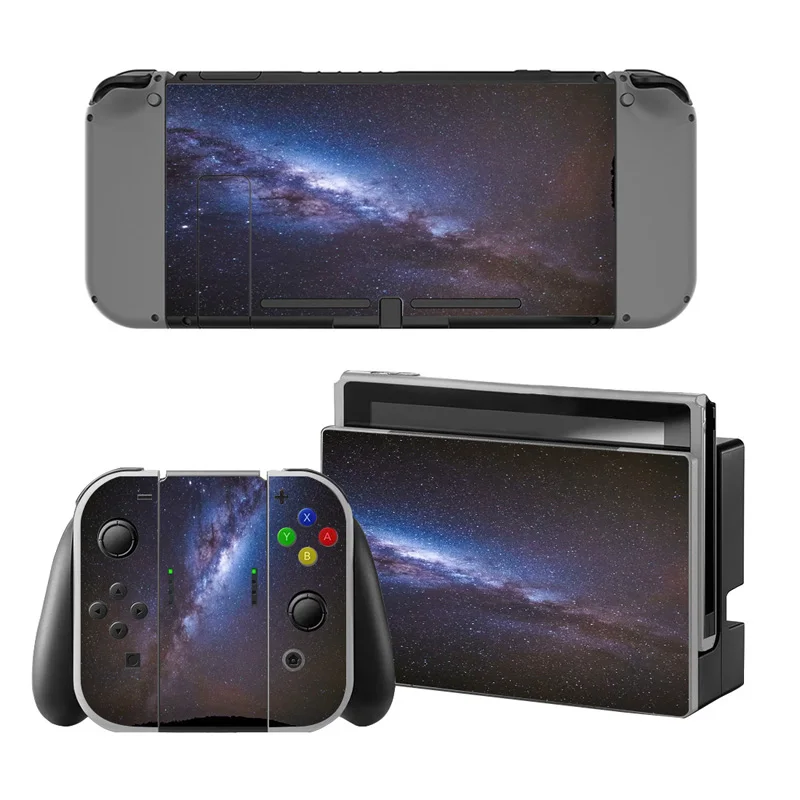 Красный Наклейка для кожи с переключателем для Ns Switch консоли контроллера геймпад Joy-con крышка виниловая наклейка - Цвет: Красный