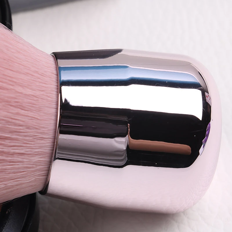 Роскошные кисти для макияжа розовые золотые грибы румяна Контур Пудра хайлайтер