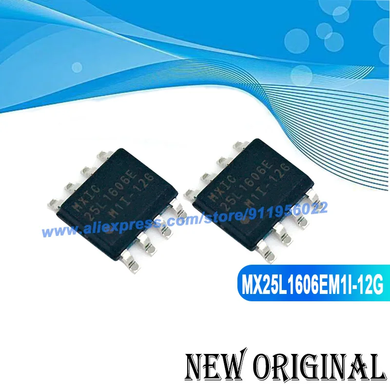 

(5 pieces) MX25L1606EM1I-12G 25L1606E SOP-8 16Mbit