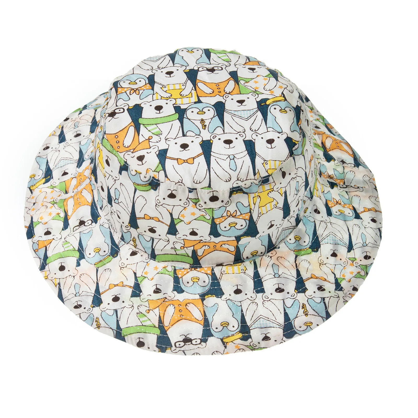 

Cute Baby Hat Spring Summer Cartoon Kids Hat for Girls Boys Bucket Hat Cotton Unisex Kids Accessories Children Sun Cap For 2-6