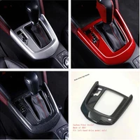 yimaautotrims interior console gear shift panel cover trim fit for mazda 2 demio 2015 2021 left hand drive