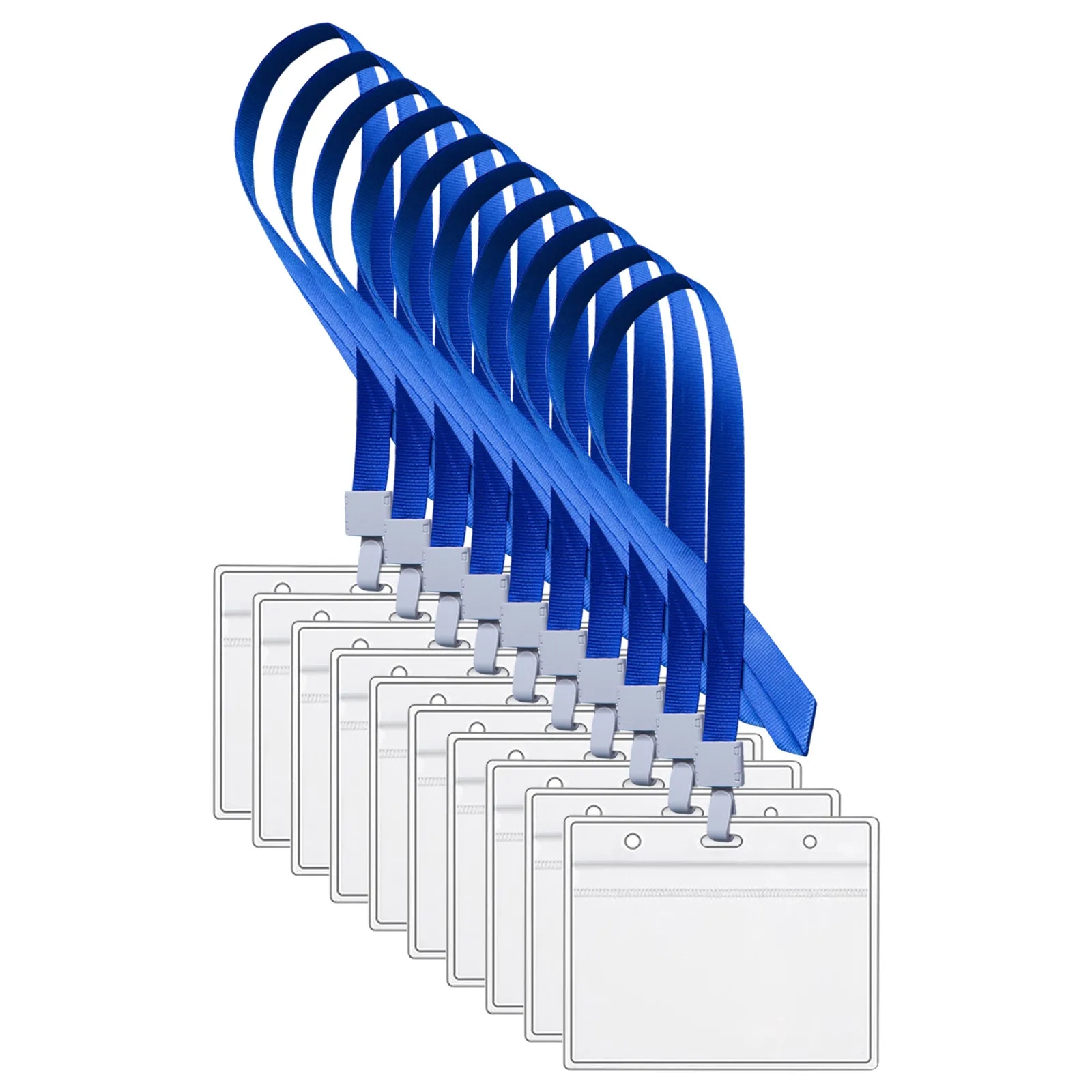 

2021 Top Selling 10Pc Fashion Health Card Storage Box Vaccine Cards Storage Boxes Protective Case Waterproof PVC Card Protector