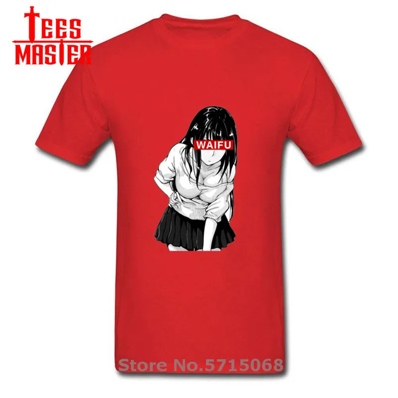 Футболка мужская с коротким рукавом из японского аниме Эротичная