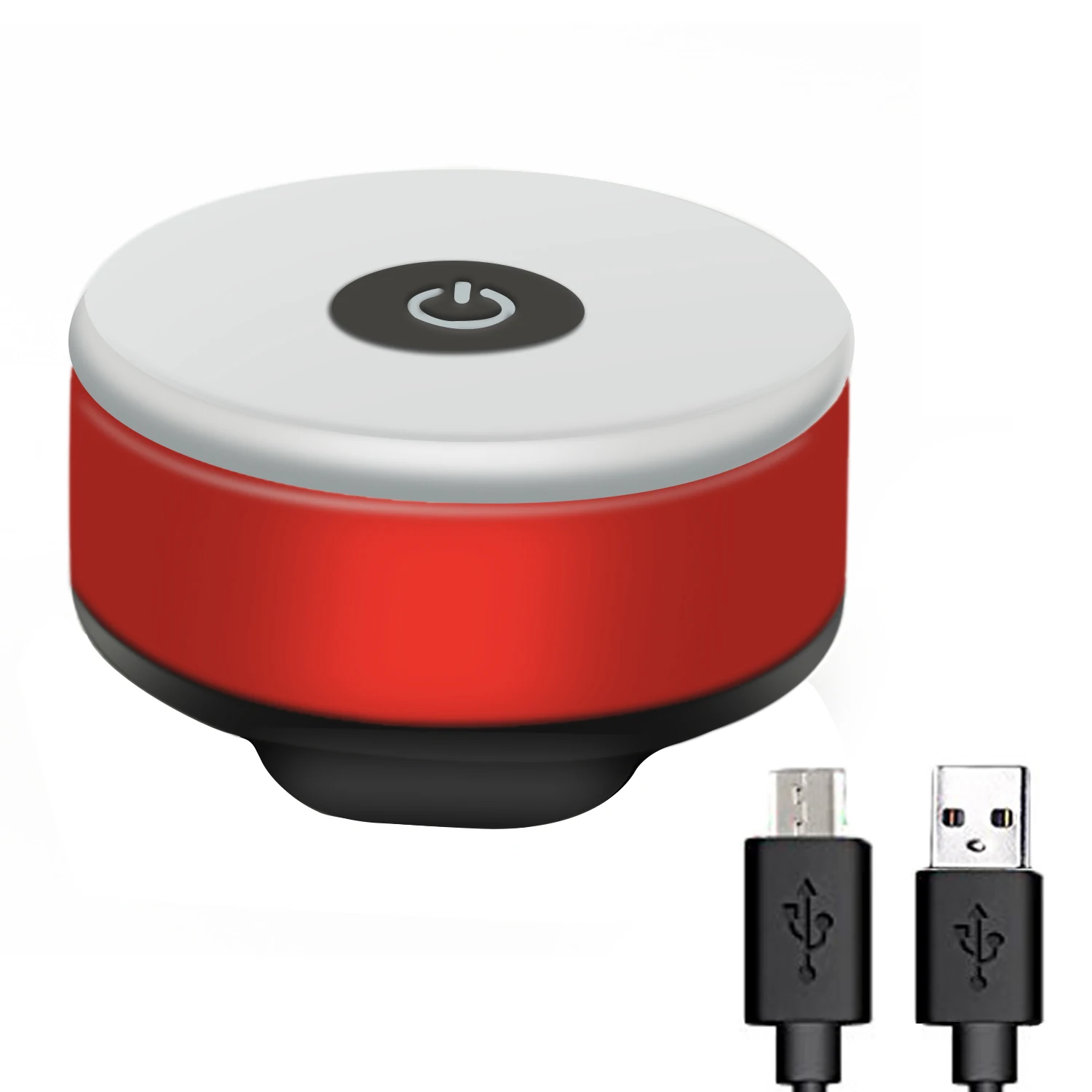 Red Светодиодный велосипедный задний светильник USB Перезаряжаемые велосипед вспышки светильник IPX5 Водонепроницаемый MTB Велоспорт Шлем рюкзак задний светильник велосипедные аксессуары - Color: Red