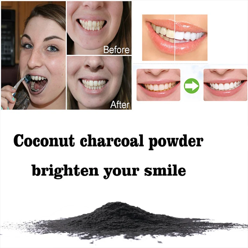 

Newly Charcoal Teeth Cleasing Power Oral Hygiene Cleaning Teeth Care Tooth Cleaner Stains Remover CLA88