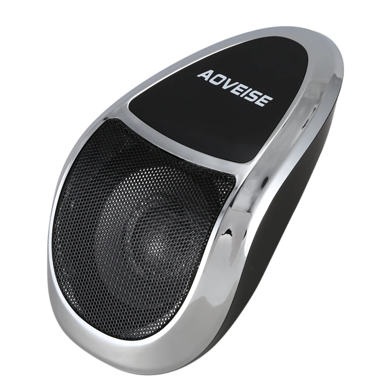 Aoveise Mt493 12V мотоцикл Bluetooth динамик Mp3 плеер Fm радио водонепроницаемы переносной