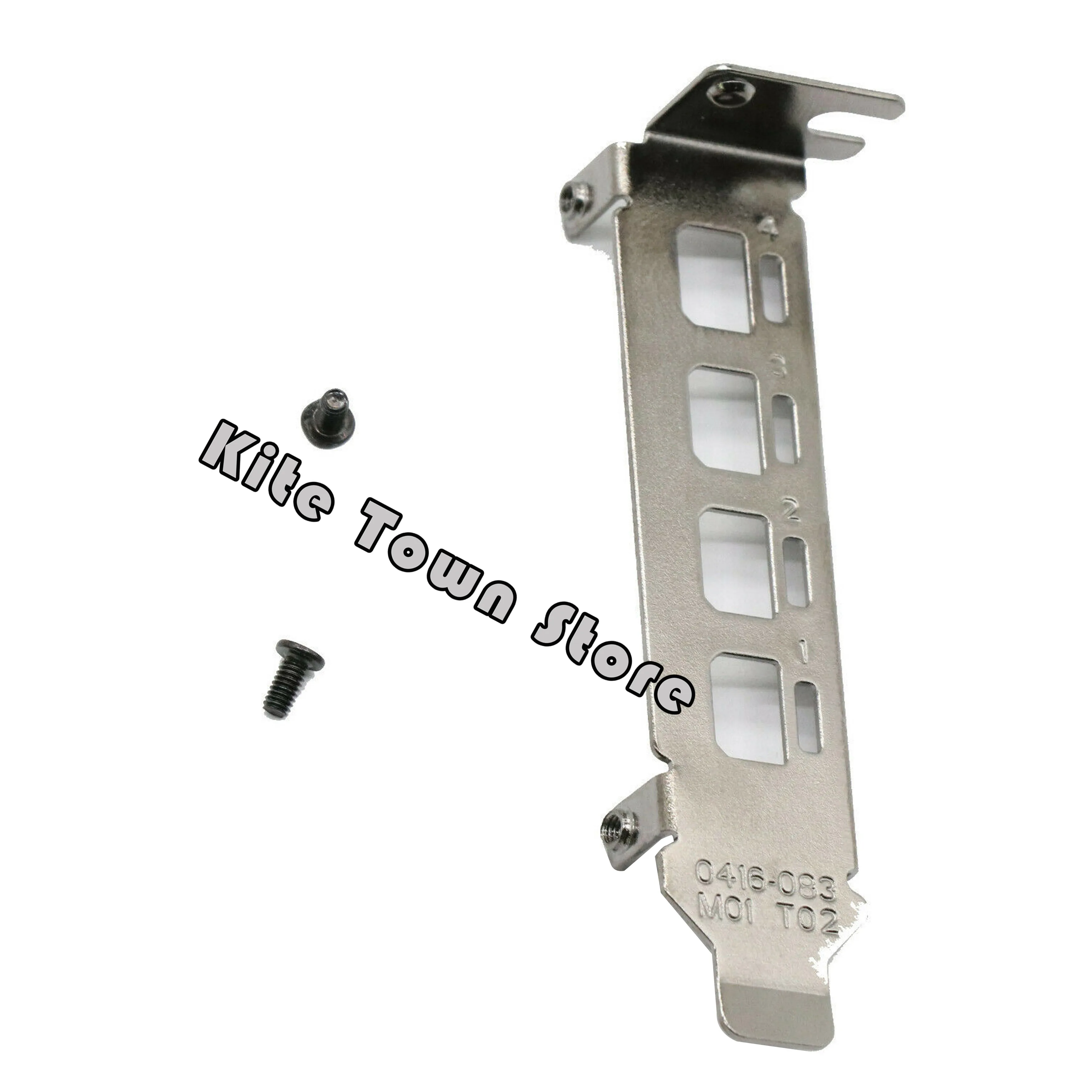 Новый низкопрофильный кронштейн полная высота для видеокарты NVIDIA Quadro K1200 NVS 510 P400