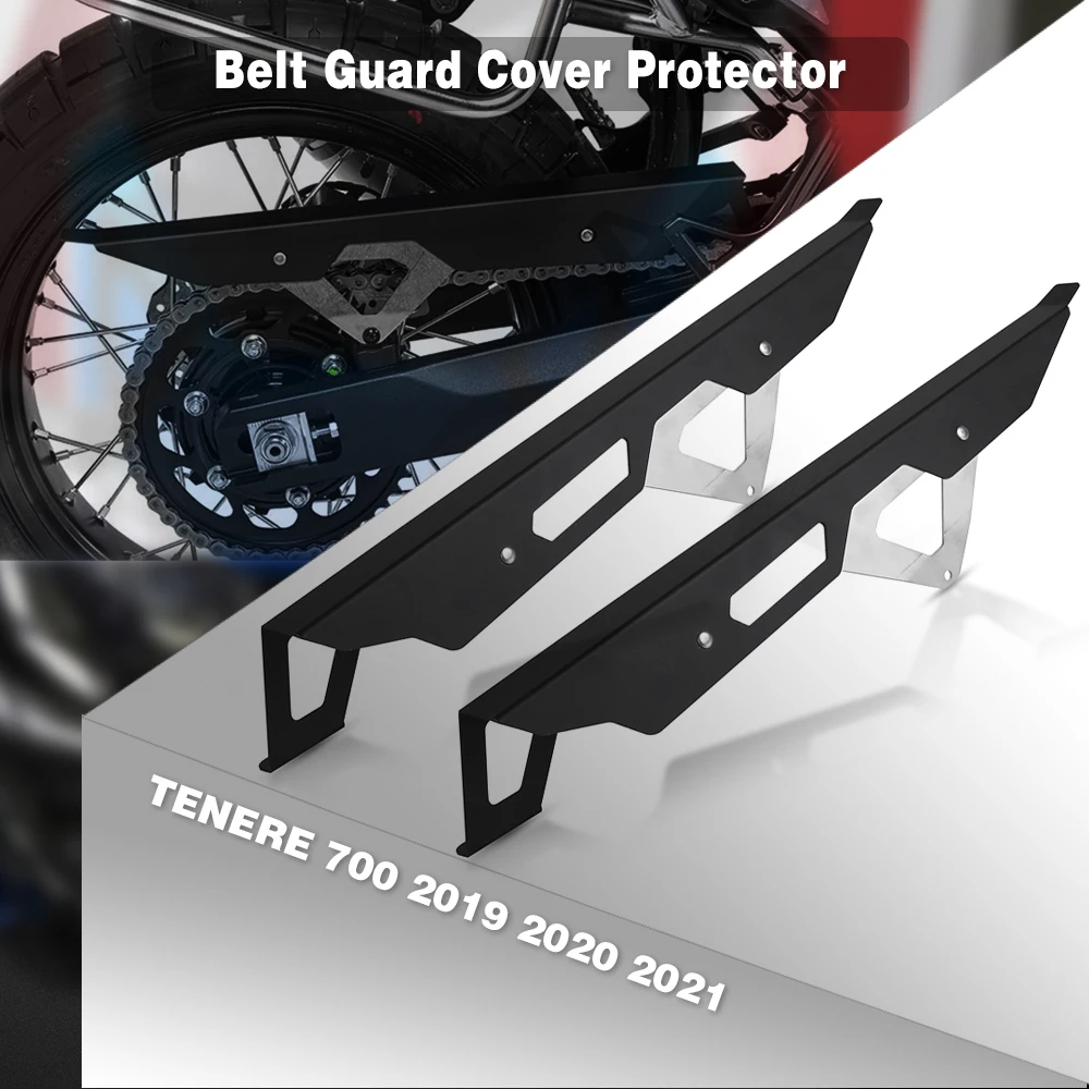 Motorcycle NEW Parts Belt Guard Cover Protector For Yamaha Tenere 700 XTZ 690 T700 XTZ 700 2019 2020 2021 Chain Decorative Guard