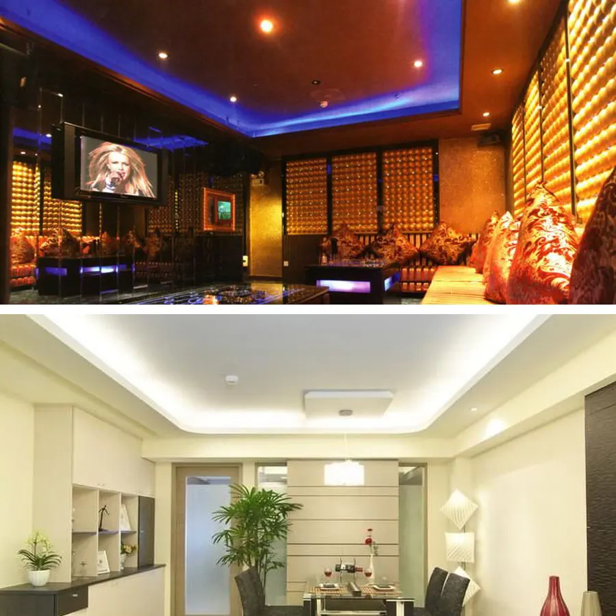 Светодиодная водонепроницаемая лента для подсветки телевизора 24 В 5 м 5050 RGB |