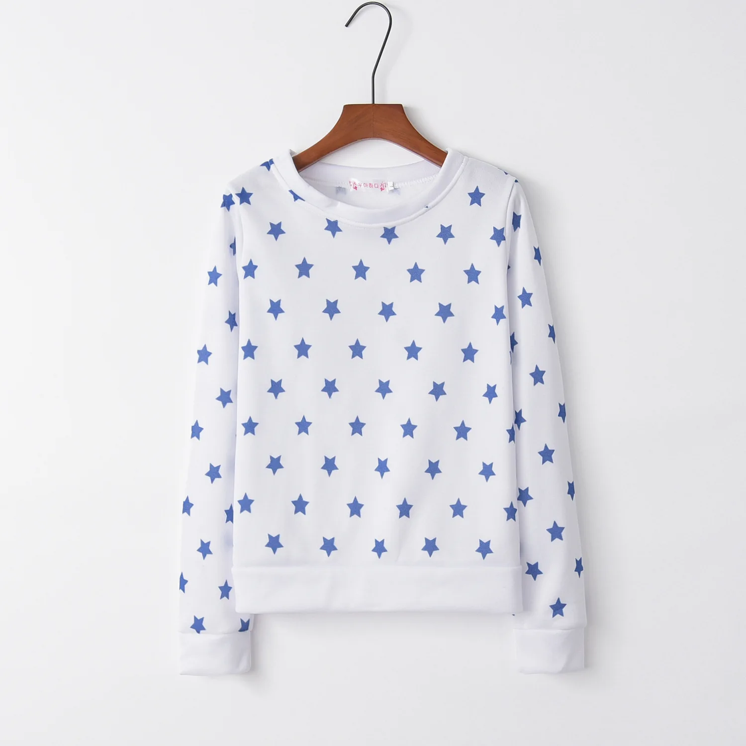 Stars Pink Cute 2022 New Design Hot Sale Hoodies Sweatshirts Women Casual Kawaii Harajuku Sweat Girls European Tops Korean