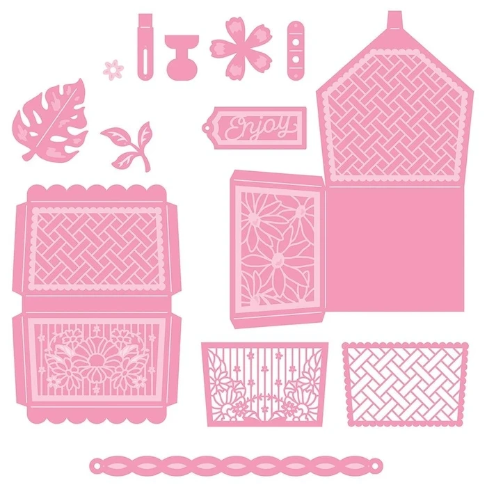 

Новые металлические пресс-формы сезон Подарочная коробка пресс-форма для карточек скрапбукинга бумаги ремесло нож Лезвие штамп трафареты