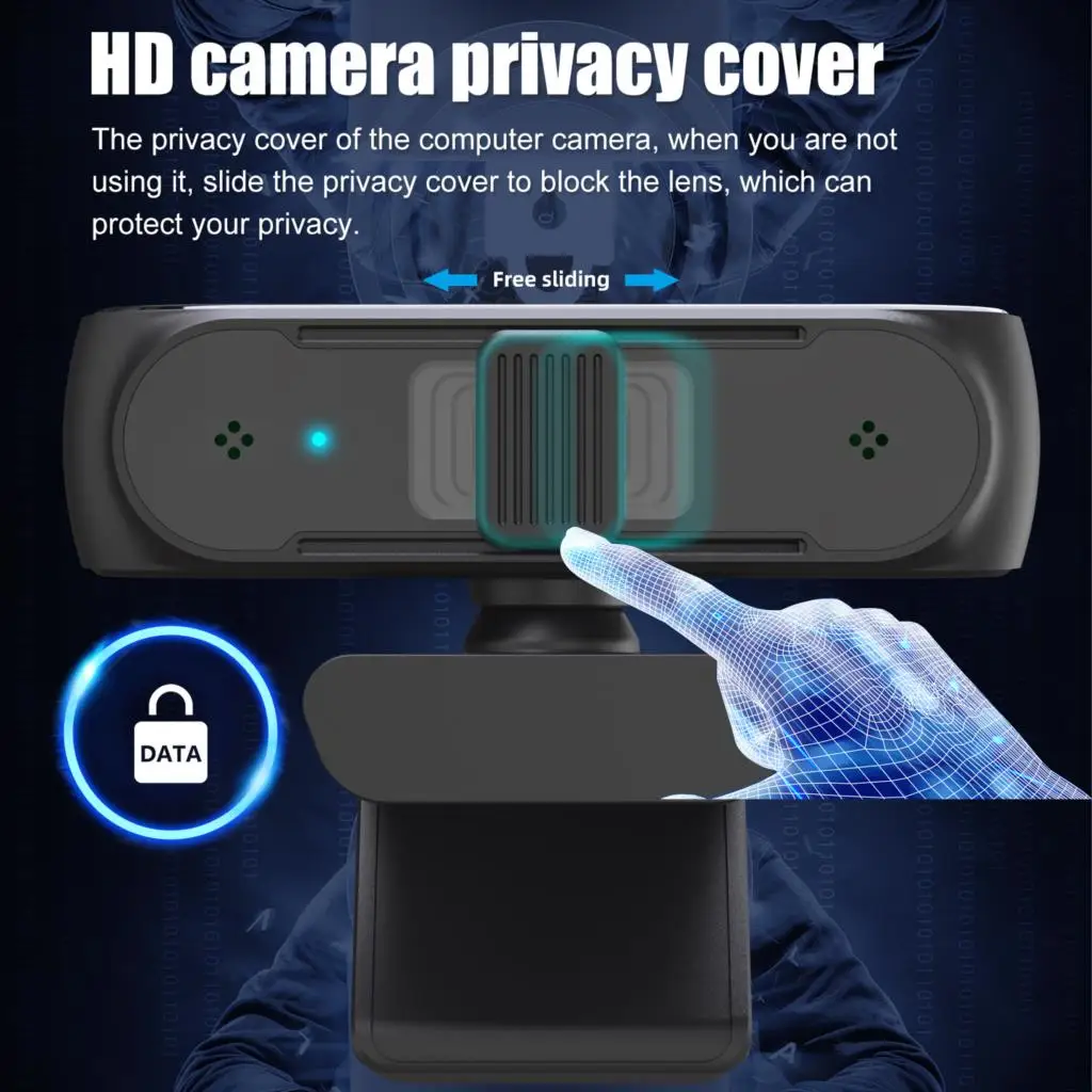 5MP usb-камера с 2 5 K 720P1080P FHD веб-Камера AF светильник коррекции и двумя микрофонами