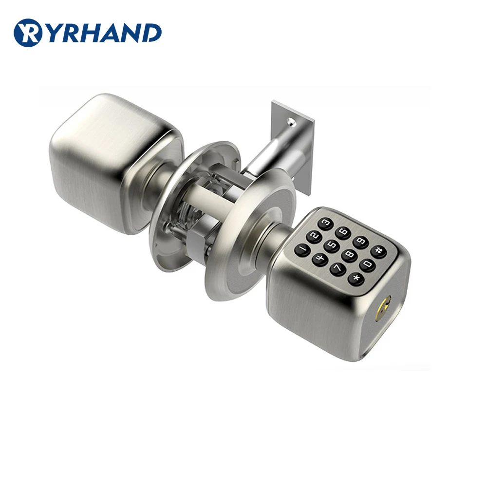 Электронный умный дверной замок Bluetooth цифровой приложений код на клавишной