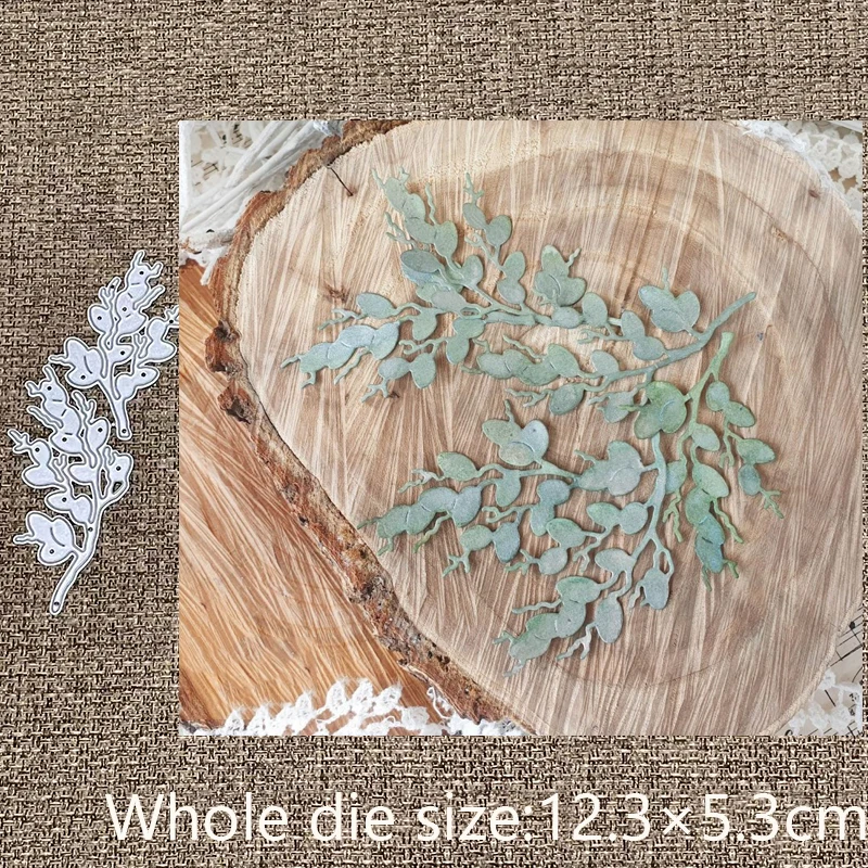 

New Design Craft Metal stencil mold Cutting Die leaves branch decoration scrapbook die cuts Album Paper Card Craft Embossing