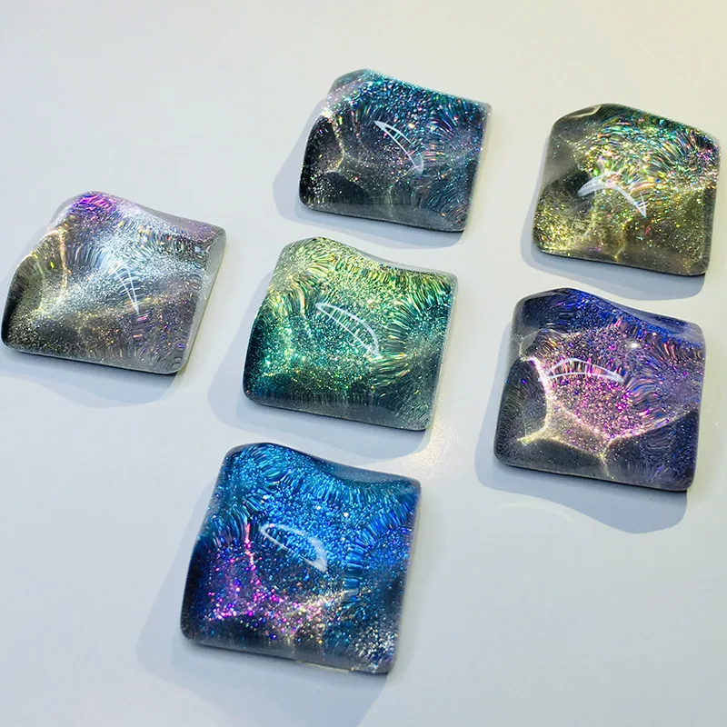 Гель для ногтей &quotкошачий глаз&quot 6 цветов водонепроницаемый высококачественный