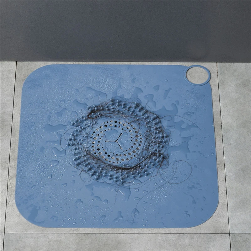 

NEW Floor Drain Cover Anti Clogging Silicone Filter Screen Household Floor Drain Pad for Kitchen Bathroom Sink