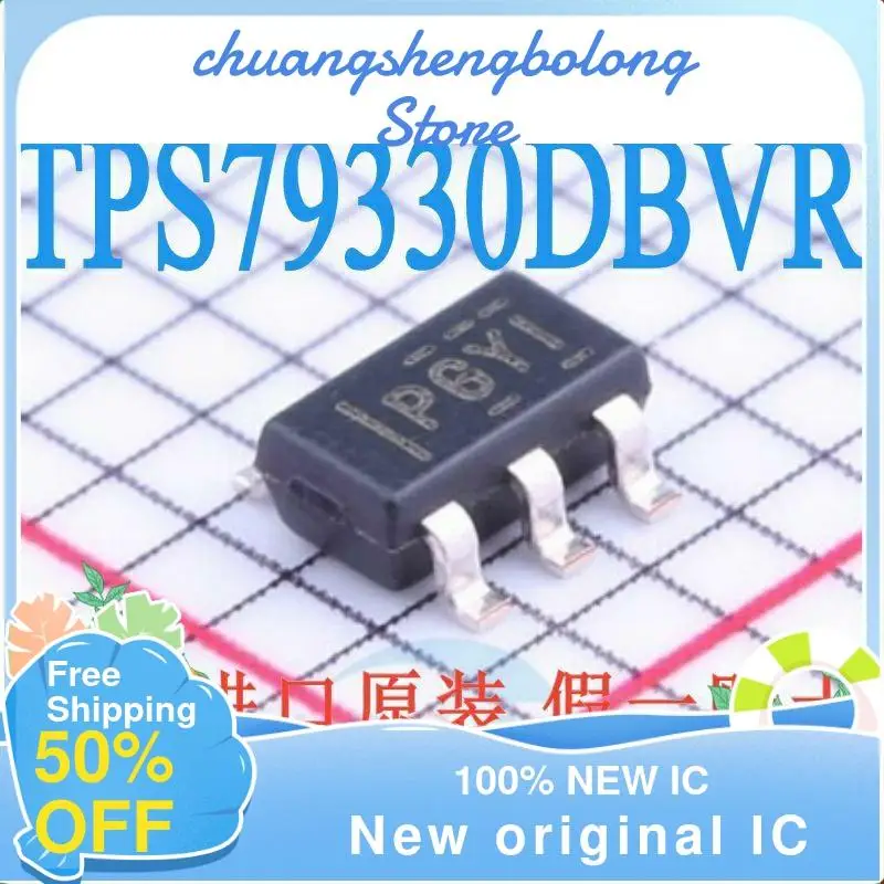 

10-200 шт. TPS79330DBVR TPS79330DBVT PGYI SOT23-5 новый оригинальный IC