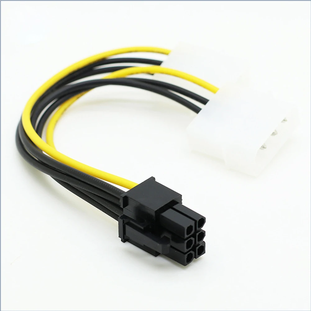 2 шт. графическая карта видео P4 до P6 кабель питания PCI Express разъемы конвертер